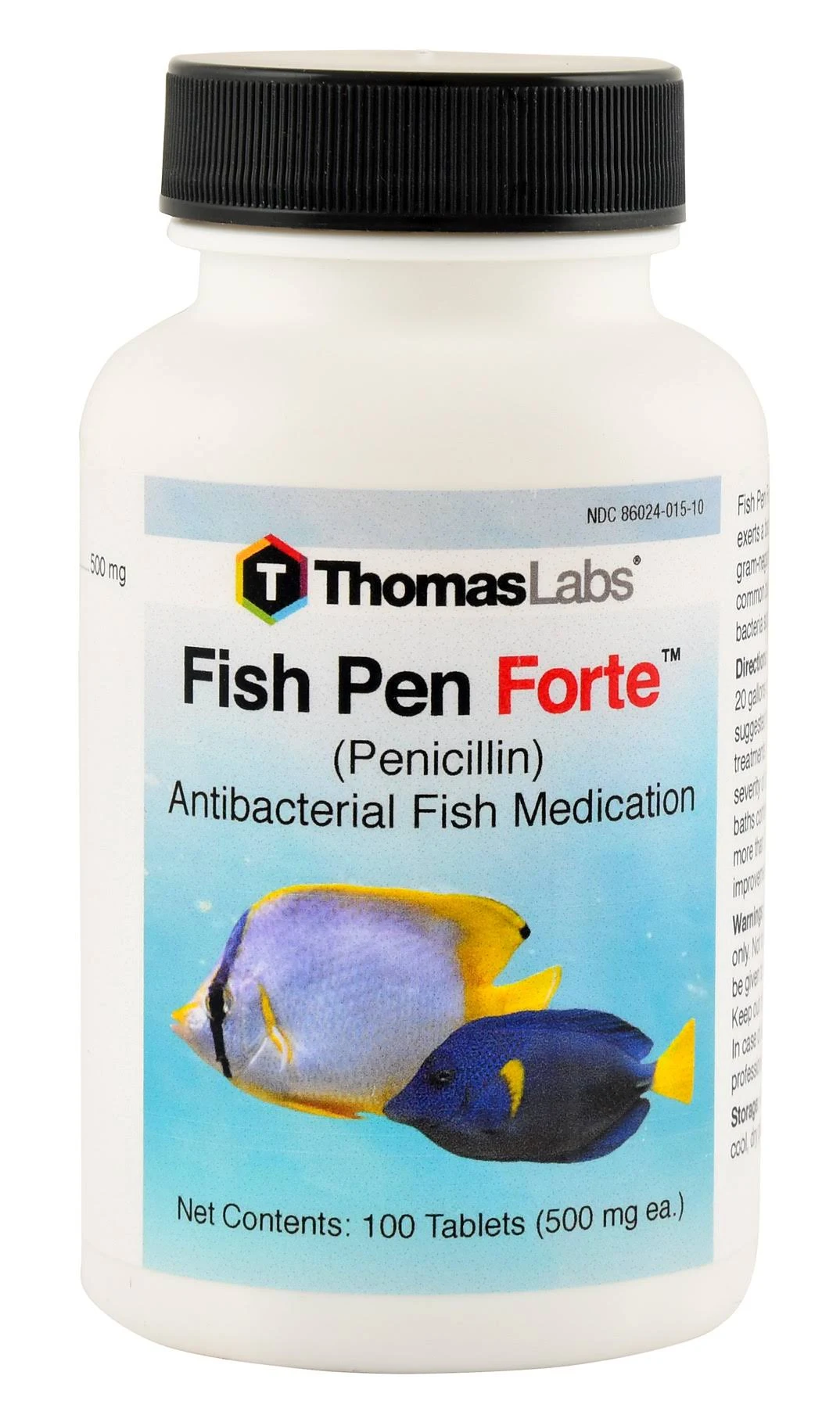 100 Count Fish Pen Forte, 500 mg