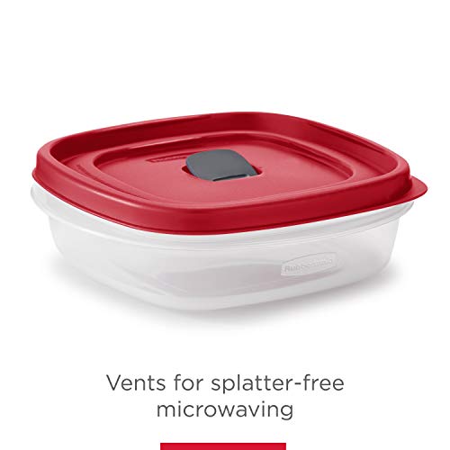 Rubbermaid 16-Piece Food Storage Containers with Lids Bundle (Red) - Image 3