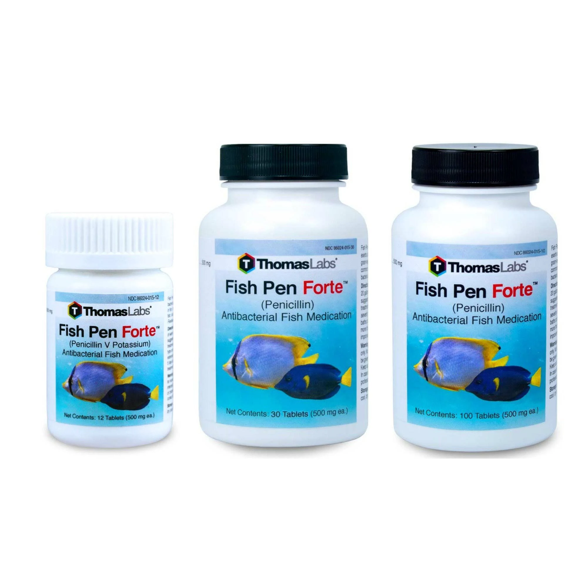 100 Count Fish Pen Forte, 500 mg - Image 2