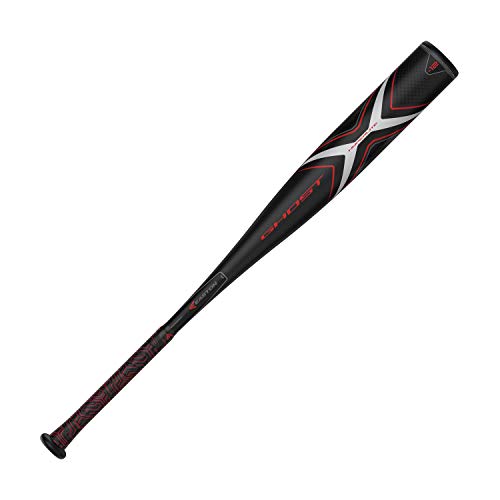 EASTON Ghost X Hyperlite -12 (2 3/4) USSSA Senior League Baseball Bat | 2019 | 1 Piece Composite | EXACT Carbon | Speed End Cap | Lizard Skin Grip